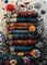 Books Diamond Art Painting Kits for Adults,Flowers Diamond Painting Kits for Beginners,5D DIY Full Drill Diamond Dots